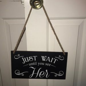 Wedding Sign. Ring Bearer Sign.